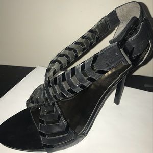Black Guess Sandals